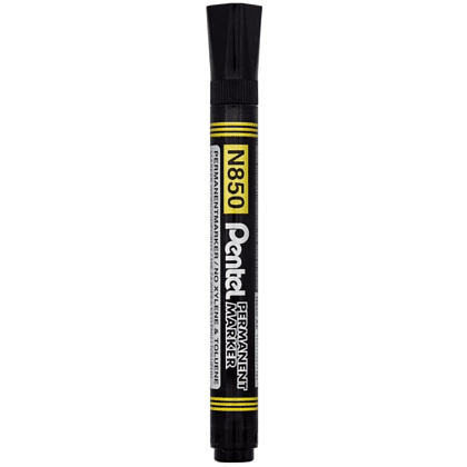 Маркер перманентный Pentel "N850", черный