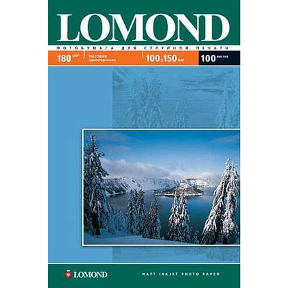 Фотобумага матовая для струйной фотопечати "Lomond", А4, 25 листов, 205 г/м2 - 3