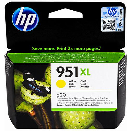 Картридж (стр.) HP Officejet Pro8100ePrinter/8600 e-All-in-One 951XL желт. CN048AE - 2