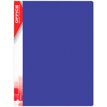 Папка c файлами "Office Product", 20 карманов, синий