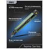 Набор ножей строительных Deli HSEHT4003L, 3 шт (ножи 9мм/18мм/трапеция), Soft Touch, зеленый - 17