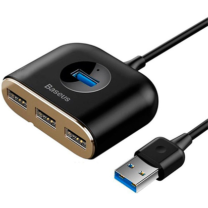 USB-хаб Baseus Square Round 4in1 (CAHUB-AY01) - 2