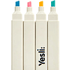 Маркер текстовый "Yesli", голубой - 5