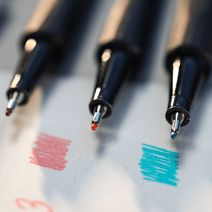 Ручка капиллярная "Sketchmarker Artist fine pen Main", 12 шт - 7