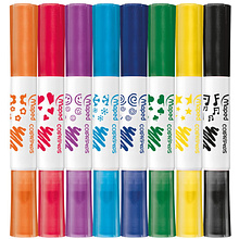 Фломастеры Maped "Color Peps Duo Stamps", 8 шт