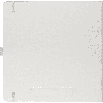 Скетчбук "Sketchmarker", 80 листов, 20x20 см, 140 г/м2, белый  - 2