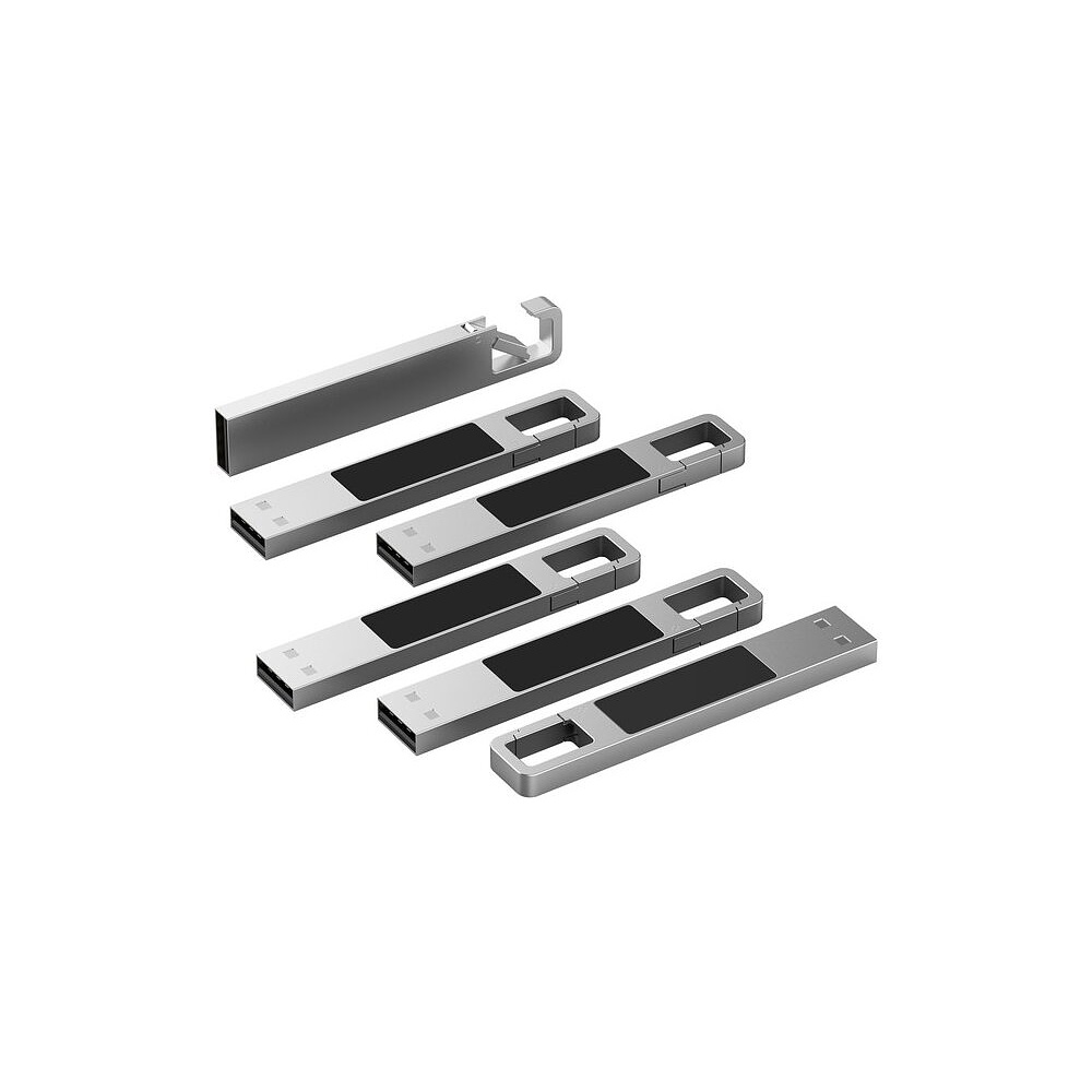 USB Flash накопитель 2.0 16 Gb ZC-010, металл, синий - 3