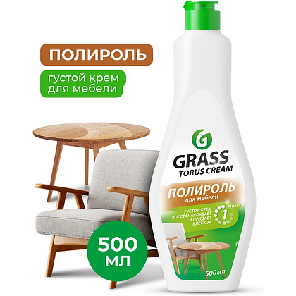 Средство для мебели полирующее "TORUS Cream", 500 мл