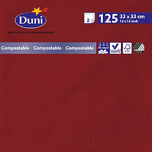 Салфетки бумажные "Duni"