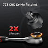 Набор инструмента 1/2" Deli RS EDQ43062, 62 шт. - 6