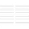 Блокнот "All metal green", А5, 96 листов, на резинке, черный, срез зеленый - 3