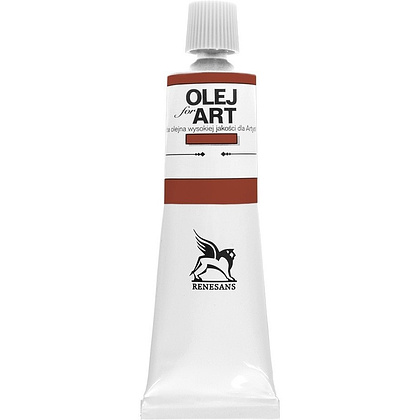 Краски масляные Renesans "Oils for art", 81 коричневый стил де грейн, 60 мл, туба