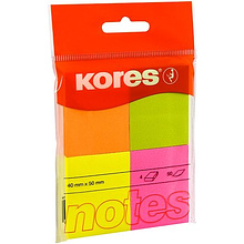 Бумага для записей на клейкой основе "Kores"