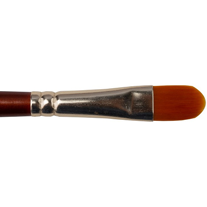 Кисть "Decola", синтетика, овальная, №14 - 2