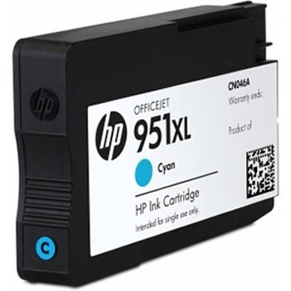 Струйный картридж увеличенной емкости HP "951XL", 1500, голубой - 2