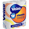 Полотенца бумажные "Veiro Classic", 2 слоя, 2 рулона - 2