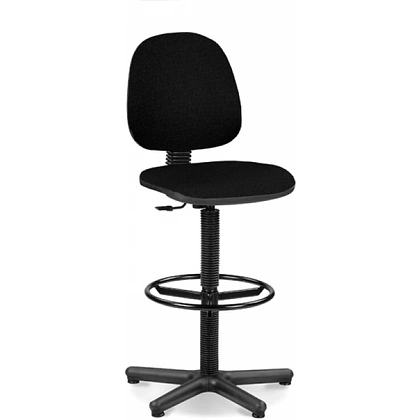 Кресло для персонала "Regal GTS Ring Base C-11", ткань, пластик, черный