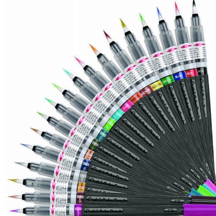Кисть "Color Brush", коричневый - 3