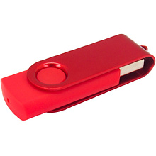USB Flash накопитель 2.0 16 Gb VDF-008 СС, пластик, металл, красный