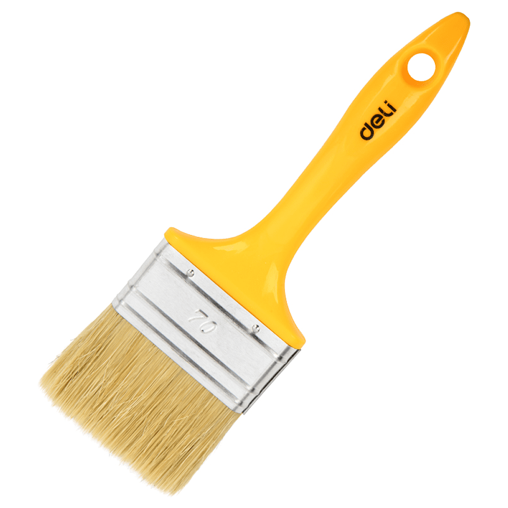 Кисть малярная Deli YS EDL509137, плоская, 2.7"-70 мм, смешанная щетина