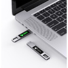 USB Flash накопитель 2.0 16 Gb ZC-010, металл, белый - 2