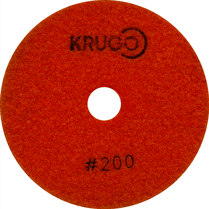 Круг алмазный по керамике Krugo, 100 мм, сухой - 2
