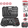 Набор инструмента 1/4", 3/8", 1/2" Deli RS EDQ45216, 216 предметов - 9