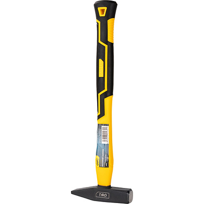 Молоток слесарный Deli YS EDL442003, 0,3 кг, фибергласовая рукоятка - 3
