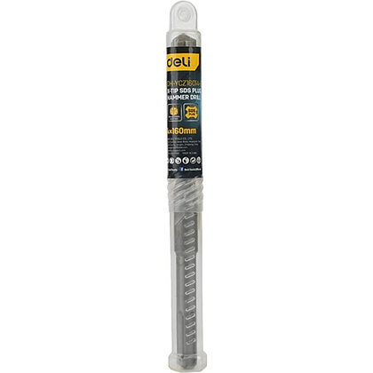 Бур по бетону Deli YS EDH-YCZ16014-E1, 14x160 мм, X-Tip, SDS-PLUS - 12
