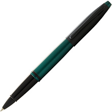 Ручка роллер "Calais Matte Green and Black Lacquer"