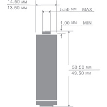 Аккумулятор Camelion NH-AA2700BP2 24/384, 1.2V, 2700 мА/ч, 2 шт.