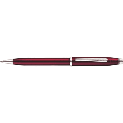 Ручка шариковая "Century II Translucent Plum Lacquer", 0.7 мм, красный, стержень черный - 3