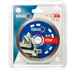 Круг алмазный по керамике Krugo Master, 125х22.23 мм, сплошной - 2