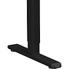 Стол с электроприводом WellDesk Basic 1300x675х18 черный/акация лэйкленд (9191456+9072453) - 5