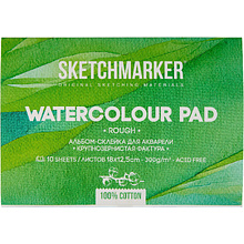 Блок бумаги для акварели "Sketchmarker", А5