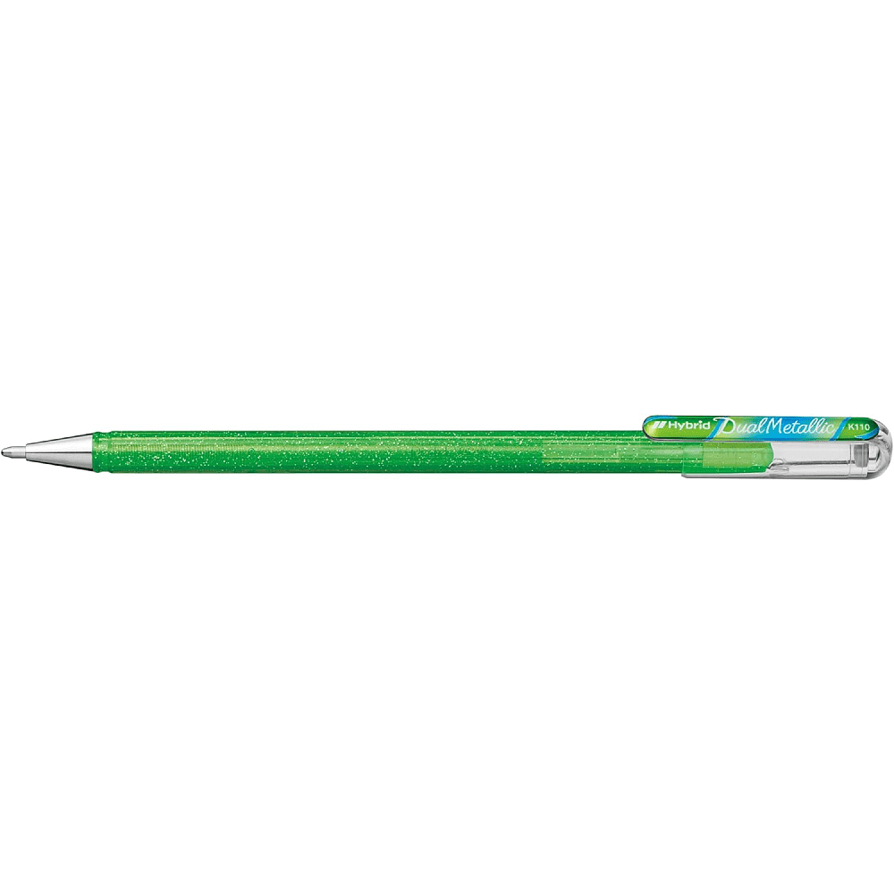 Набор ручек гелевых "Pentel Dual Metallic", 4 шт, ассорти - 3