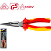 Длинногубцы диэлектрические Deli YS EDL512108, 200 мм, красный, желтый - 2