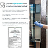 Перчатки латексные HQ Profiline, р-р M, с х/б покрытием, желтый - 11