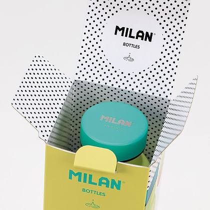 Бутылка термическая "Sunset series" Milan, металл, 591 мл, желто-розовый - 4