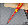 Отвертка диэлектрическая Deli YS EDL5151251, SL5,5х125 мм, желтый, красный - 4