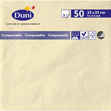 Салфетки бумажные "Duni"