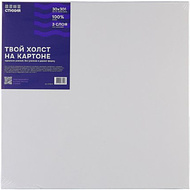 Холст на картоне 