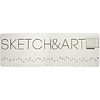 Скетчбук "Sketch&Art. Horizont", 25x17.9 см, 200 г/м2, 48 листов, красный - 5