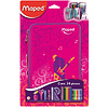 Пенал Maped "Girly", 2 отделения, с наполнением - 4