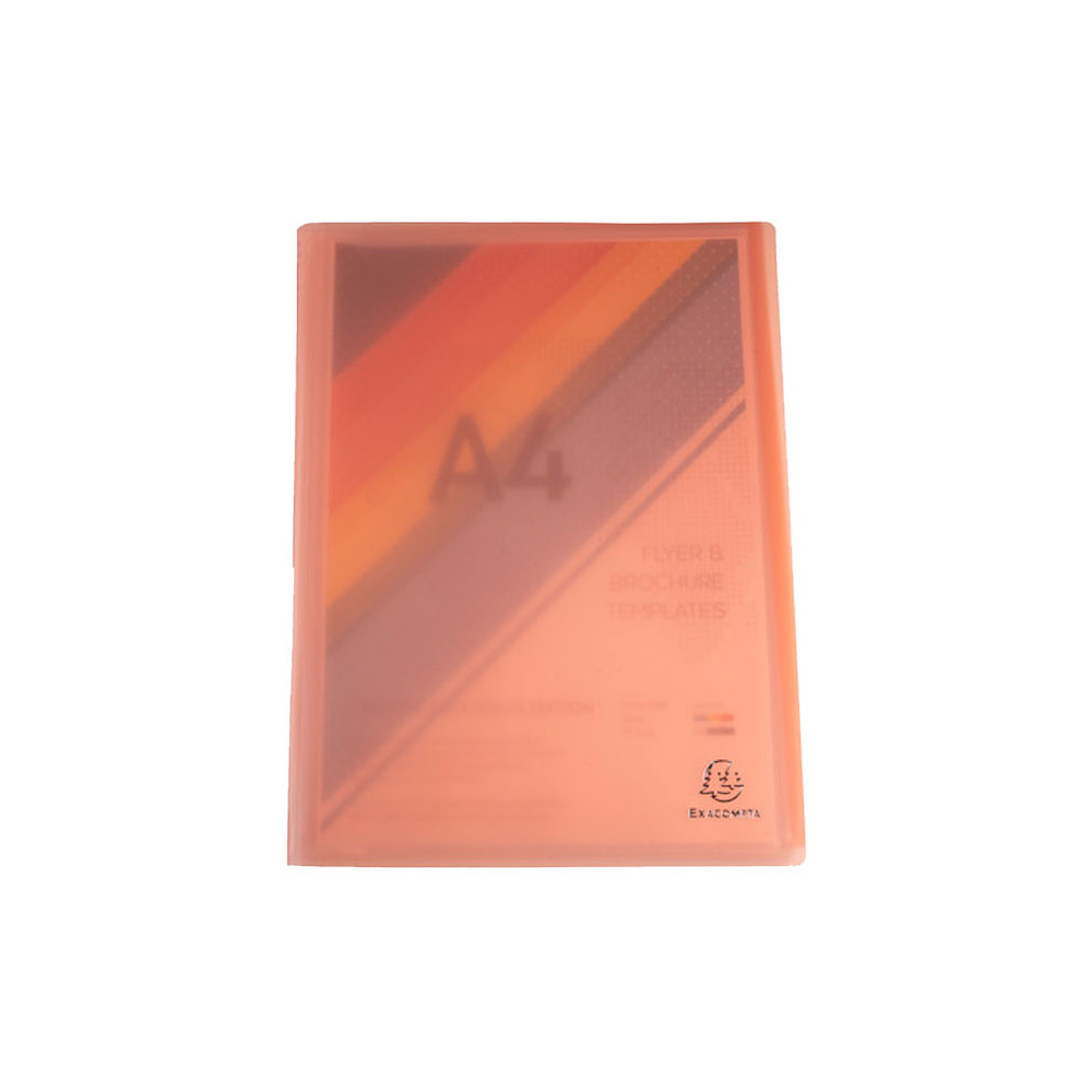 Папка c файлами "Chromaline Pastel", 40 карманов, ассорти - 3