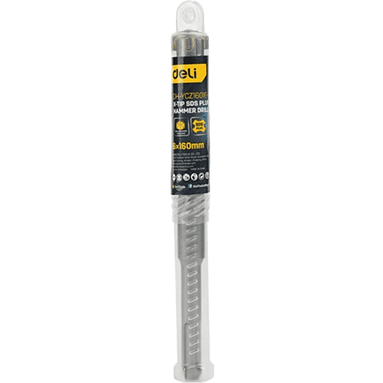 Бур по бетону Deli YS EDH-YCZ16016-E1, 16 x160 мм, X-Tip, SDS-PLUS - 3