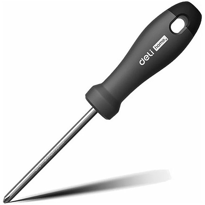 Отвертка Deli HS EHT1206, PH2х150 мм, Soft Touch, черный