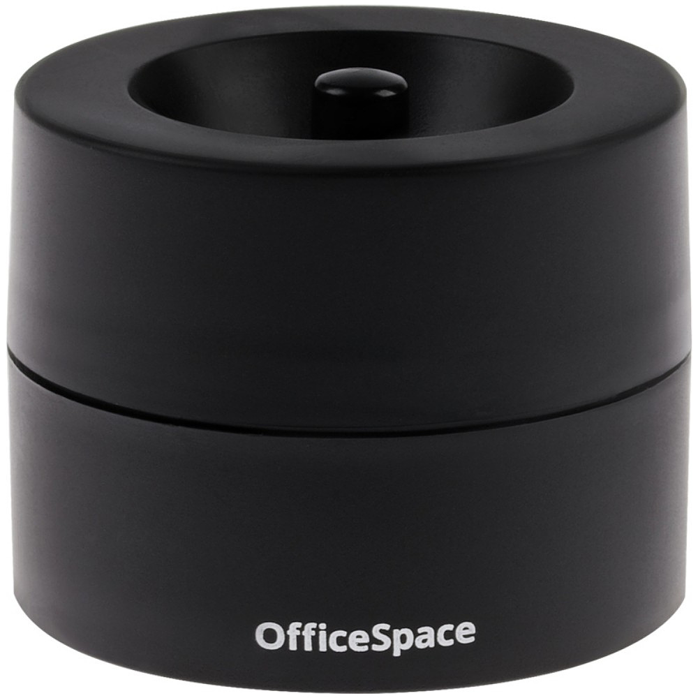 Подставка для скрепок "OfficeSpace", магнитная, черный