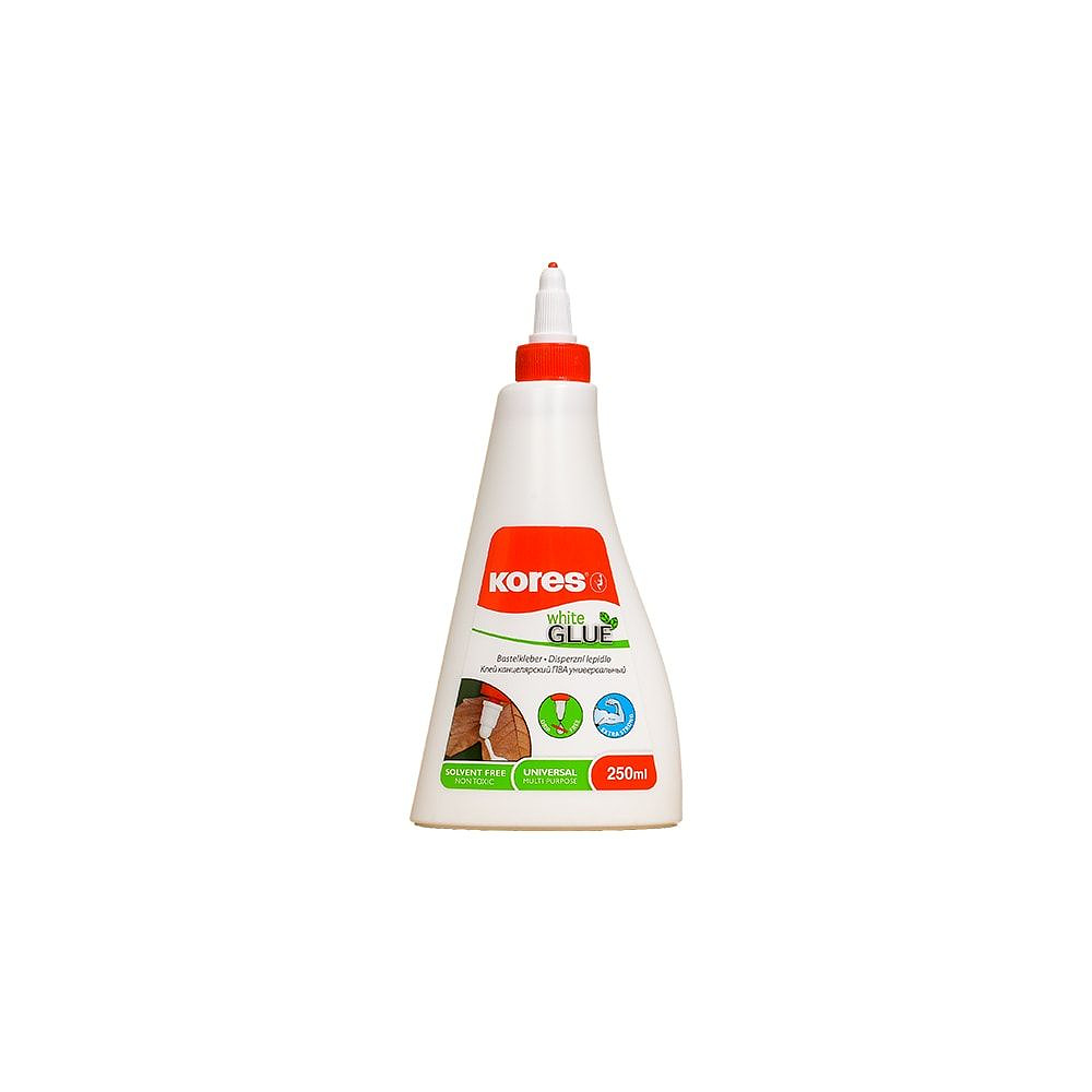 Клей ПВА Kores "White Glue", 250 мл