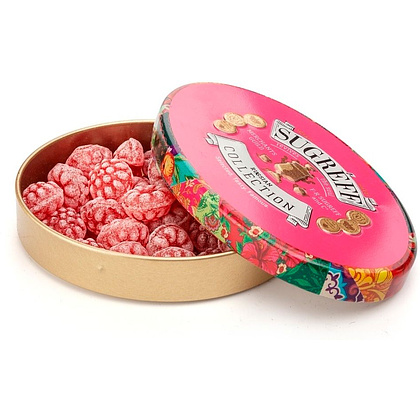 Карамель леденцовая "Сугревъ", 55 г, со вкусом малины